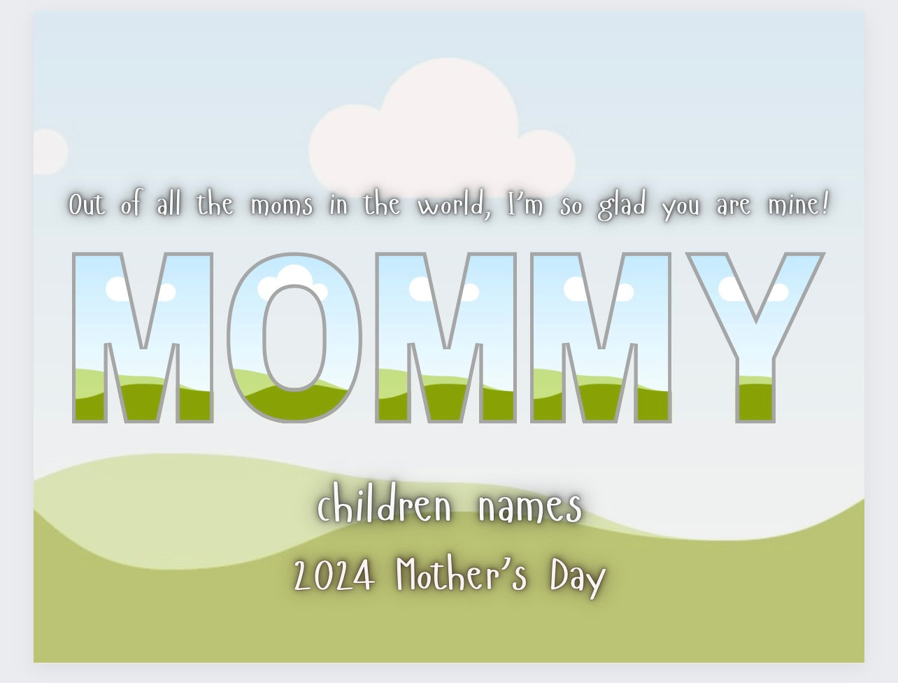 8 Mother’s Day editable templates