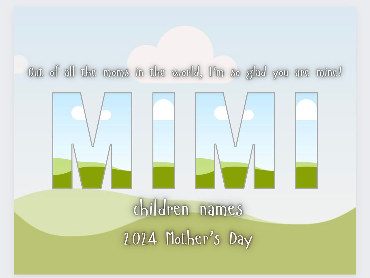 8 Mother’s Day editable templates