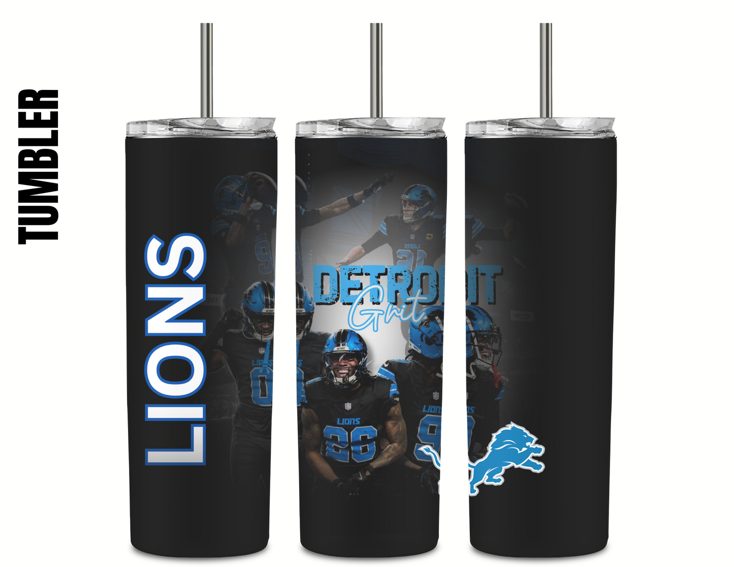 Lions tumbler PNG