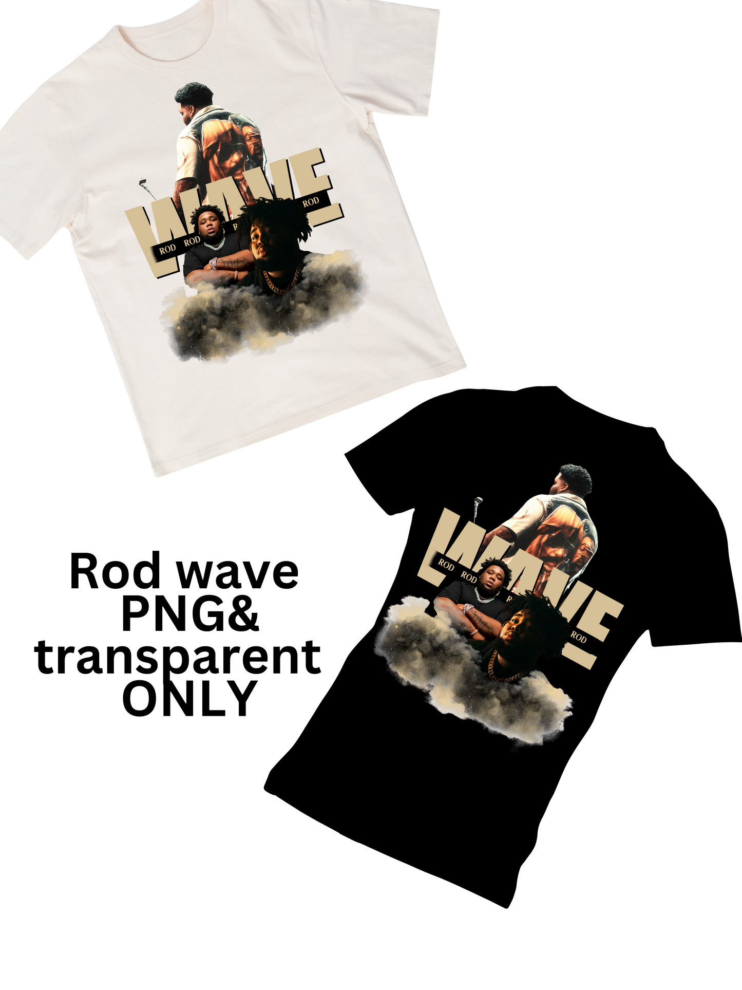 Rod wave inspired PNG and Transparent image ONLY